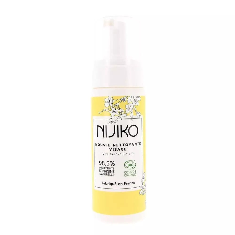 Nijiko - Mousse Nettoyante Visage Bio (Peau Sensible)