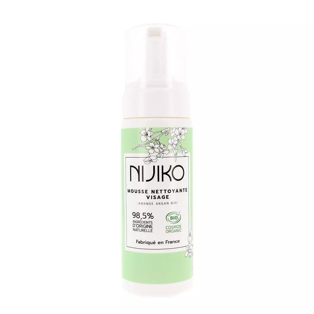 Nijiko – Mousse Nettoyante Visage Bio (Peau Sèche)
