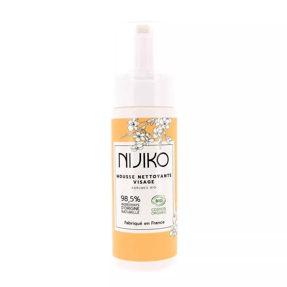 Nijiko - Mousse Nettoyante Visage Bio (Peaux grasses)