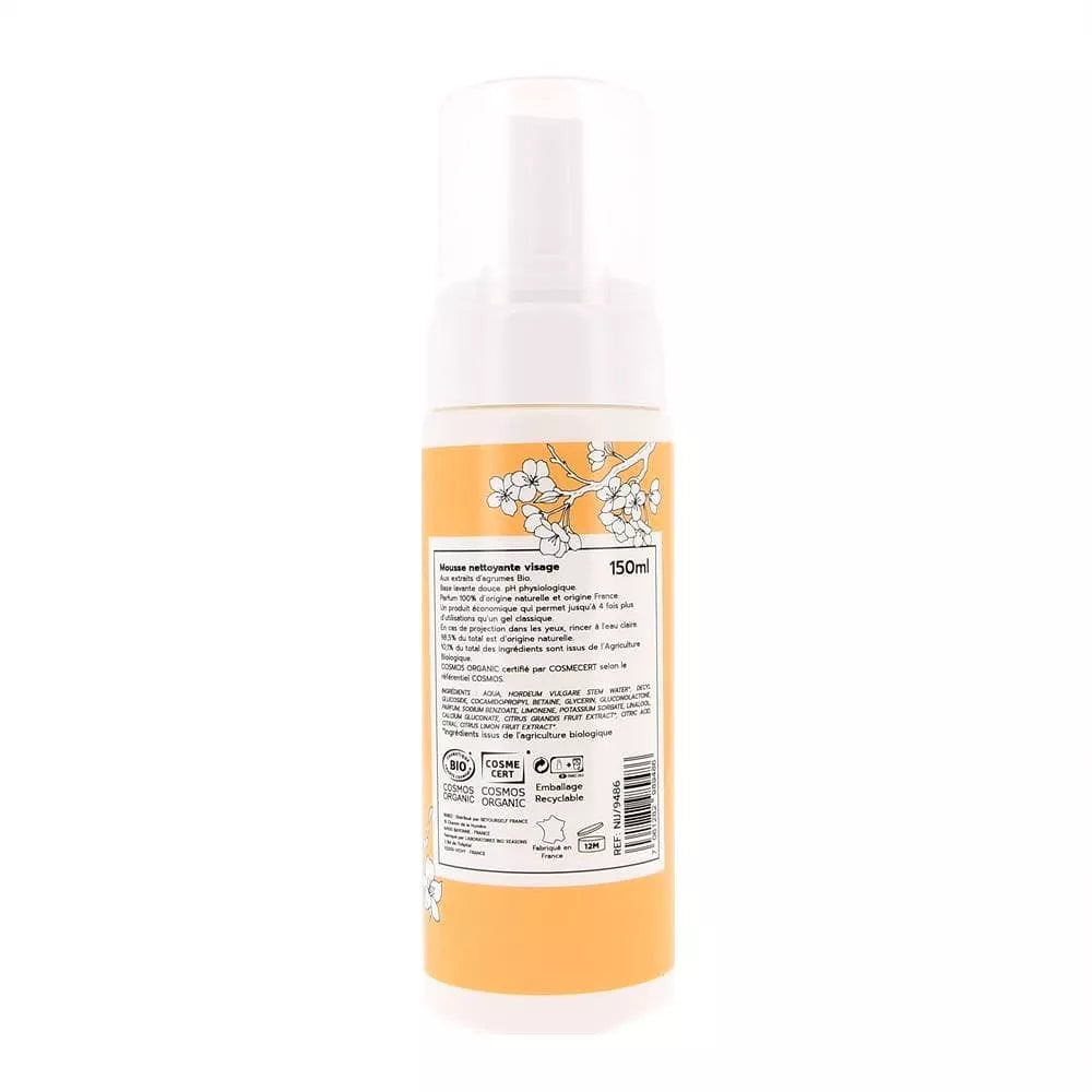 Nijiko - Mousse Nettoyante Visage Bio (Peaux grasses)