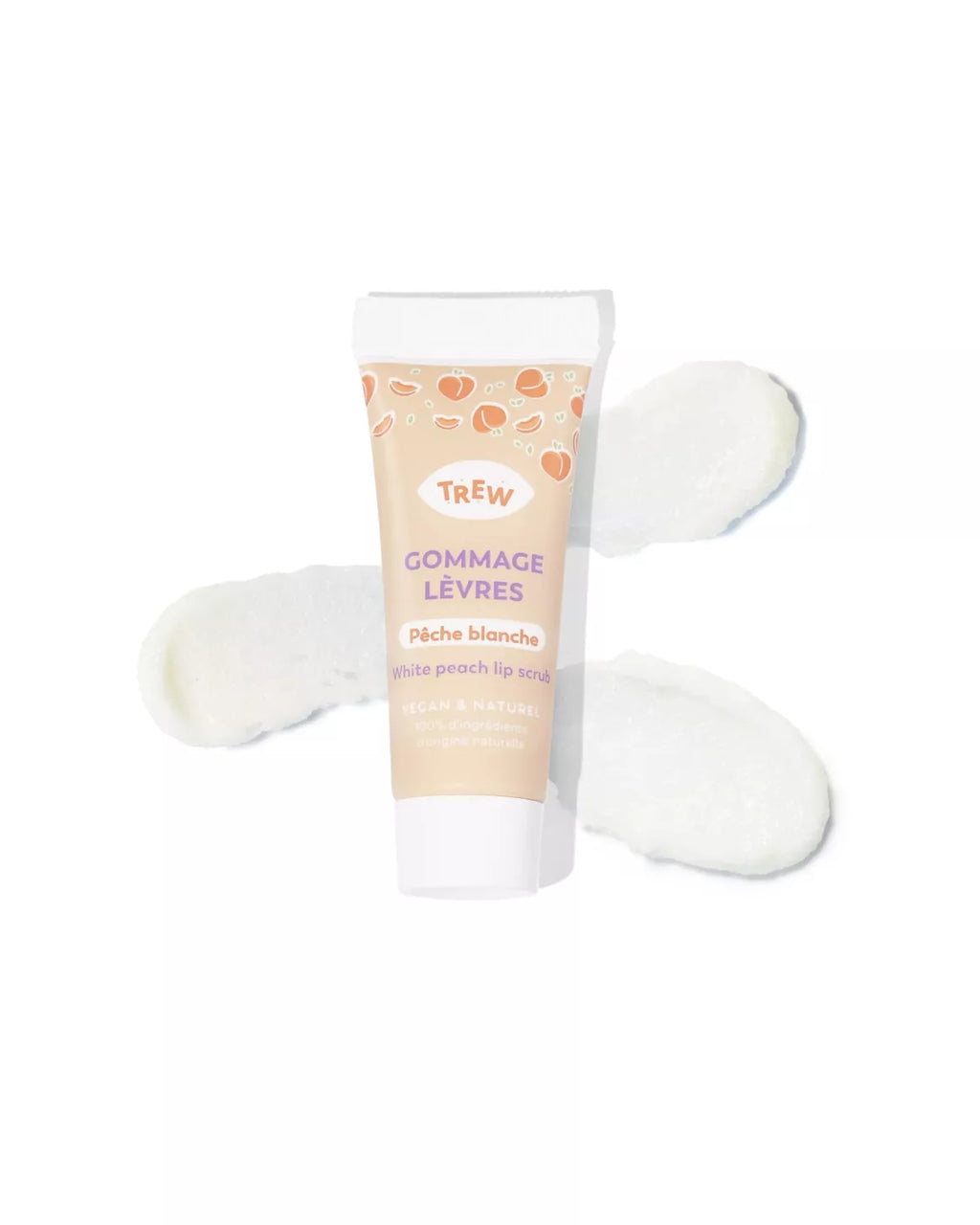 TREW – Sugar Scrub – Gommage Lèvres Pêche Blanche