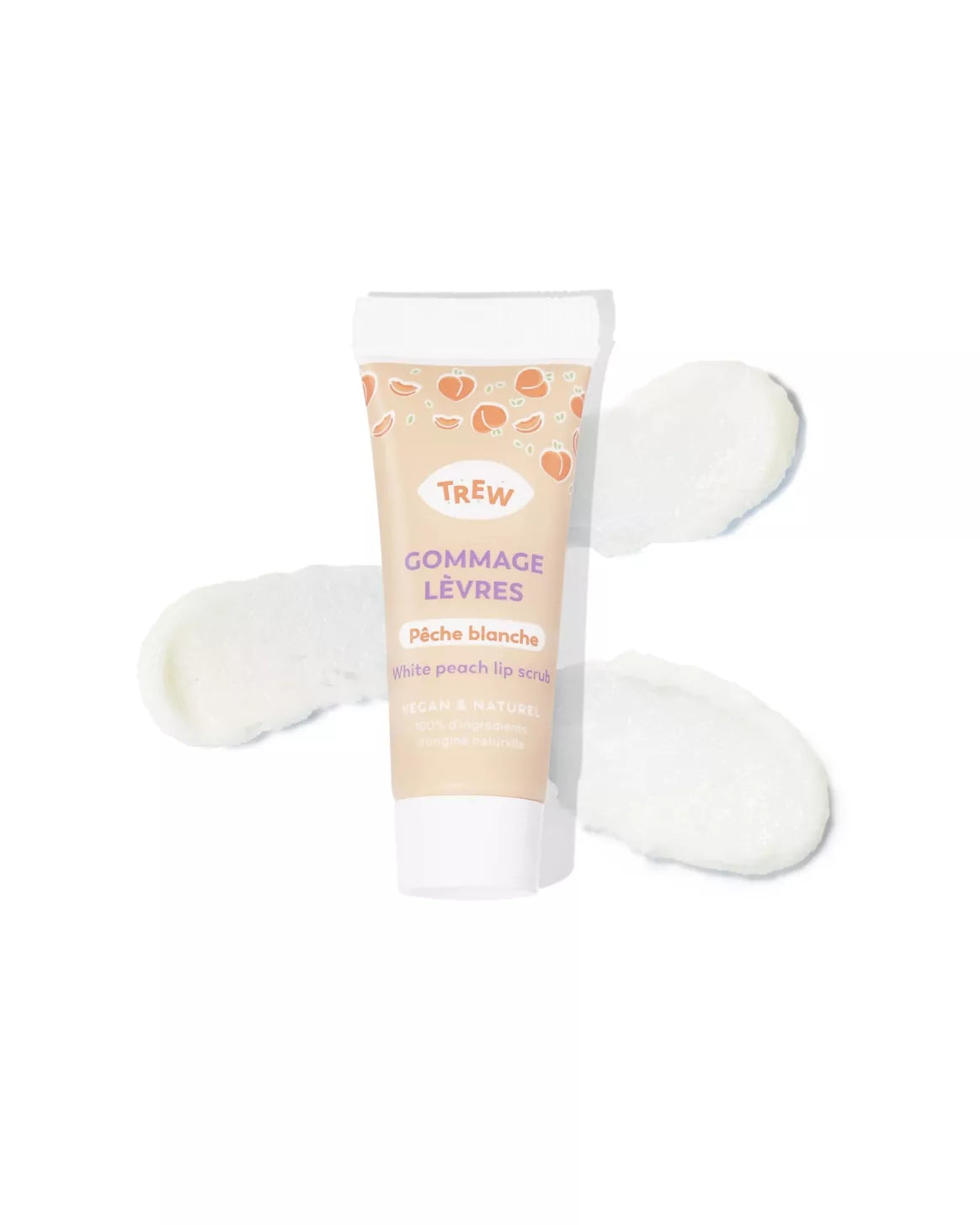 TREW – Sugar Scrub – Gommage Lèvres Pêche Blanche