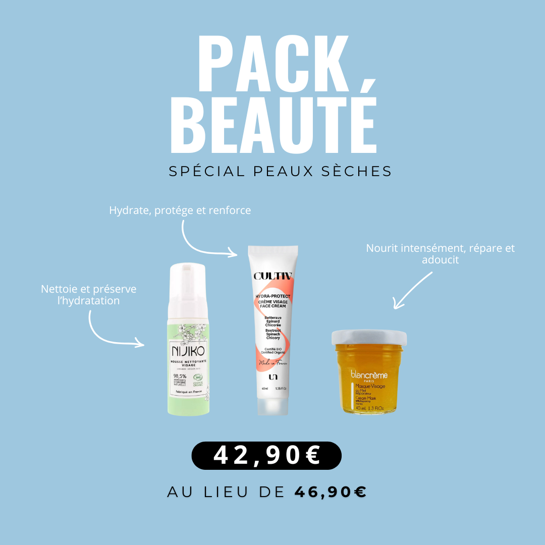 Pack Trio -  Spécial Peaux Sèches
